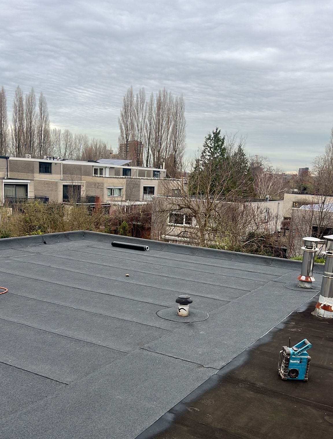 Bitumen dakbedekking