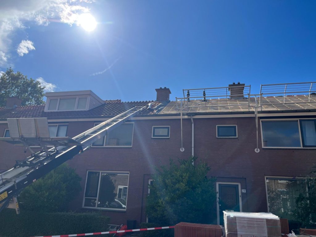 Vervangen dakpannen dak